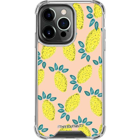 Bouffants and Broken Hearts Lemon Party iPhone 16 Pro Clear Case